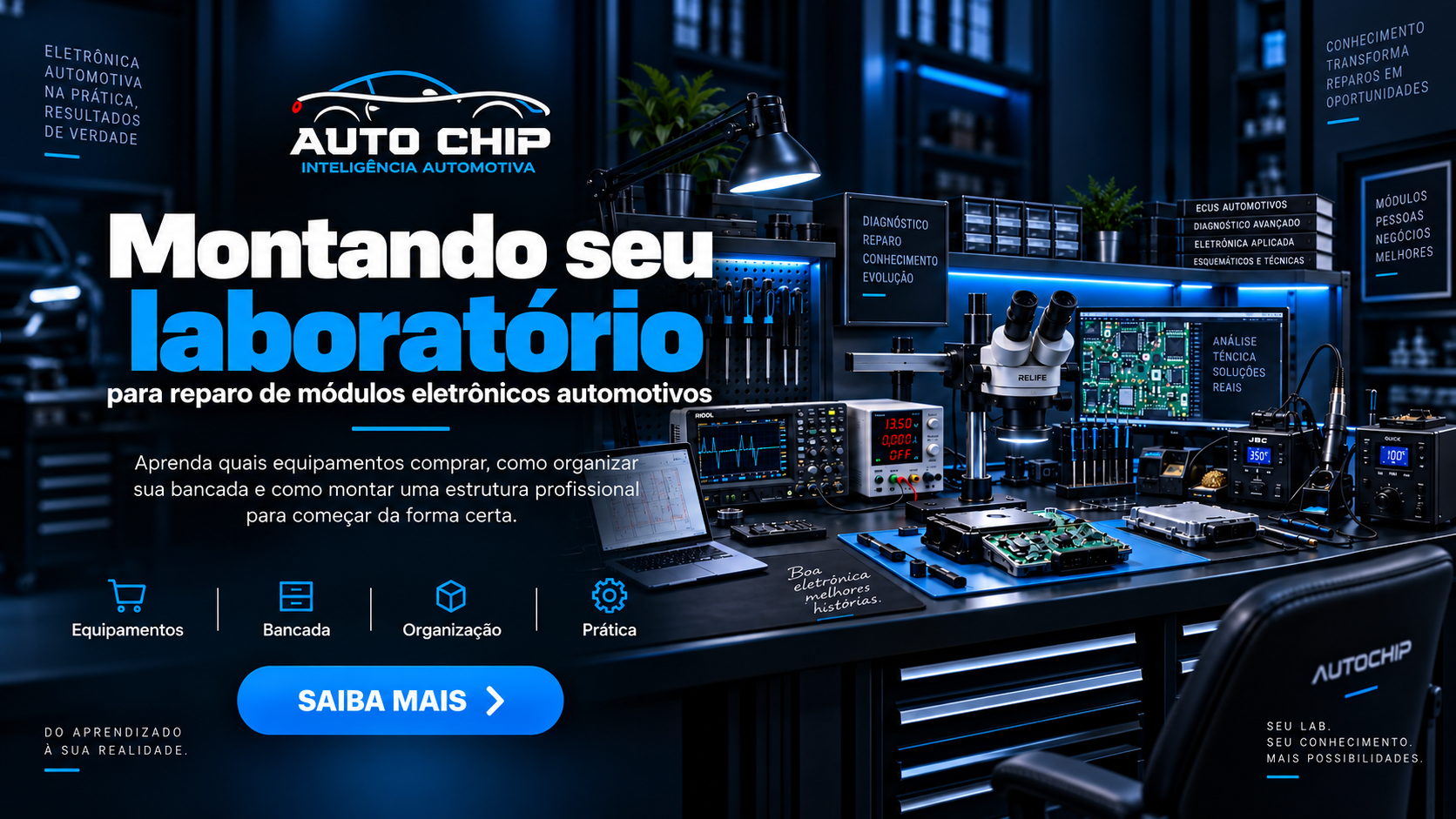Montando seu Laboratório de Reparo Automotivo